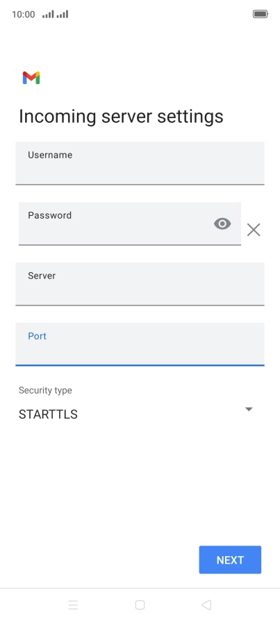 Press the drop down list below Press the drop down list below