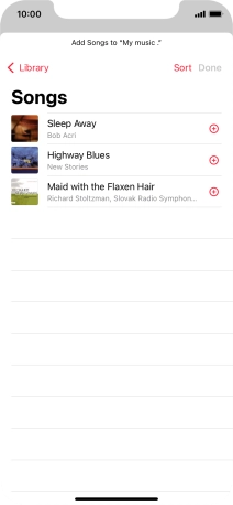 Go to the required category and press the required audio file. Go to the required category and press the required audio file.