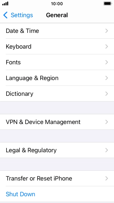 Press Transfer or Reset iPhone. Press Transfer or Reset iPhone.