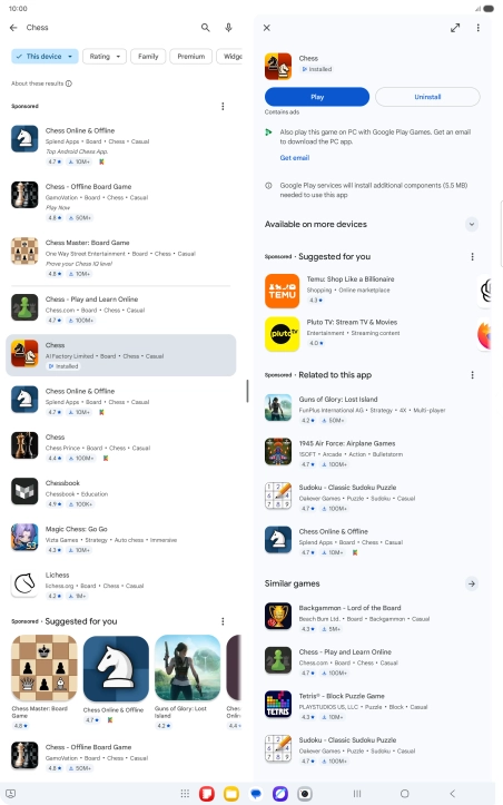 Press the Home key to return to the home screen. Press the Home key to return to the home screen.