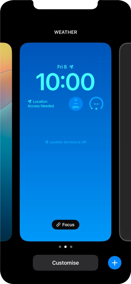 Press Focus. Press Focus.