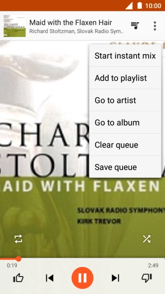 Press Add to playlist. Press Add to playlist.