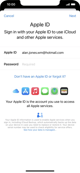 Press the field next to Press the field next to