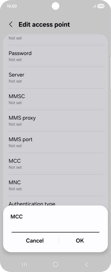 Key in 505 and press OK. Key in 505 and press OK.