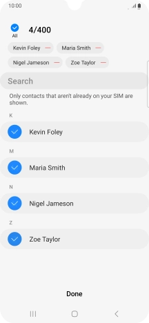 Press Done. Press Done.