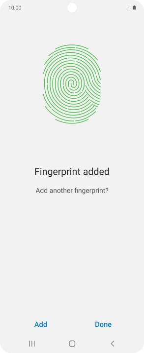 Press Done. Press Done.