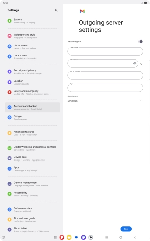 Press the indicator next to Press the indicator next to