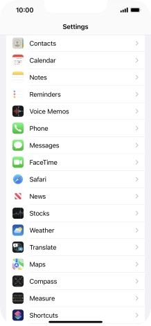 Press FaceTime. Press FaceTime.