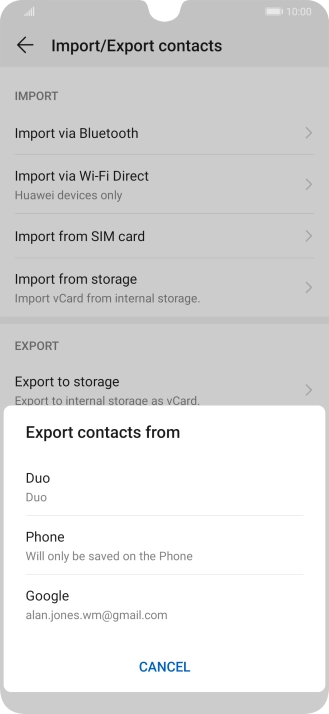Press Phone. Press Phone.