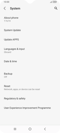 Press System Update. If a new software version is available, it's displayed. Follow the instructions on the screen to update the phone software. Press System Update. If a new software version is available, it's displayed. Follow the instructions on the screen to update the phone software.