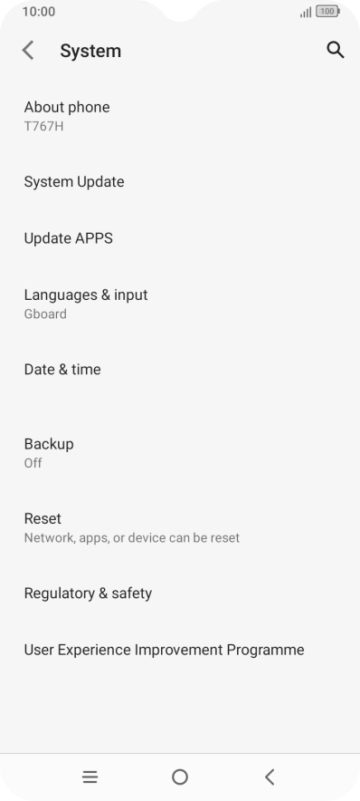 Press System Update. If a new software version is available, it's displayed. Follow the instructions on the screen to update the phone software. Press System Update. If a new software version is available, it's displayed. Follow the instructions on the screen to update the phone software.