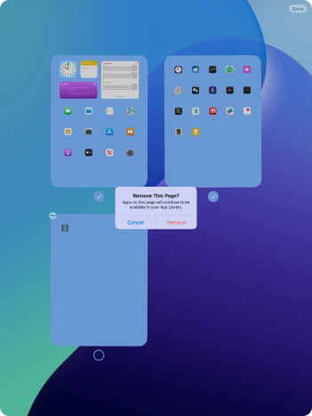 Press Remove. Press Remove.