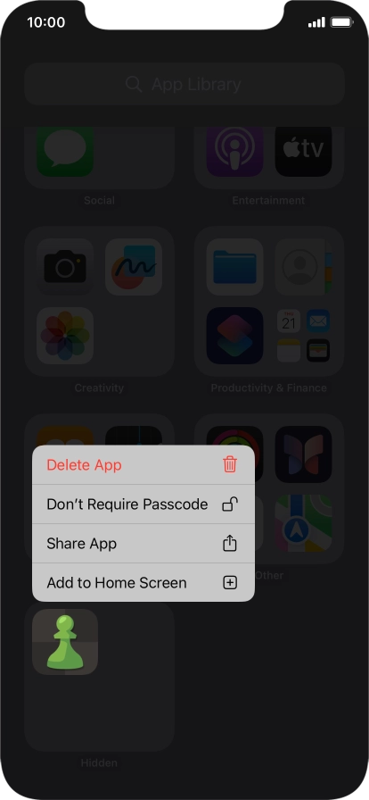 Press Don't Require Passcode. Press Don't Require Passcode.