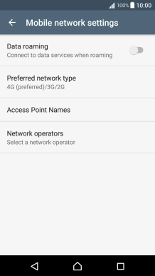 Press Network operators and your phone will search for networks. Press Network operators and your phone will search for networks.