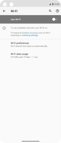 Press the indicator next to Press the indicator next to