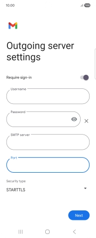 Press the drop down list below Press the drop down list below