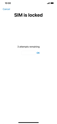 If your SIM is locked, key in your PIN and press OK. If your SIM is locked, key in your PIN and press OK.
