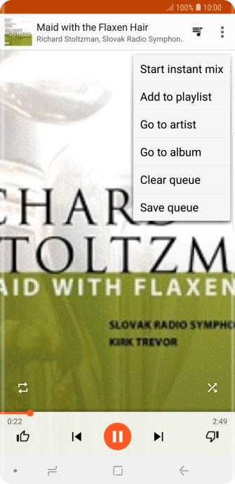 Press Add to playlist. Press Add to playlist.