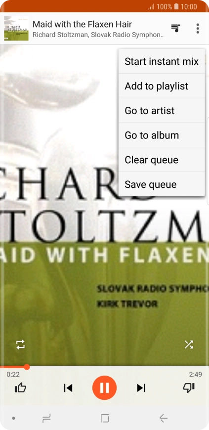 Press Add to playlist. Press Add to playlist.