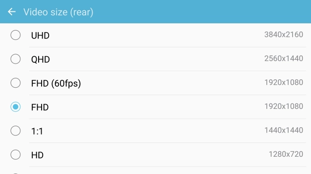 Press the required setting. Press the required setting.