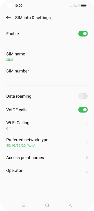 Press Wi-Fi Calling. Press Wi-Fi Calling.