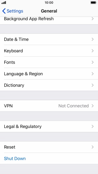 Press Reset. Press Reset.