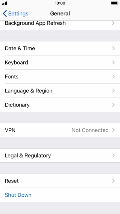 Press Reset. Press Reset.