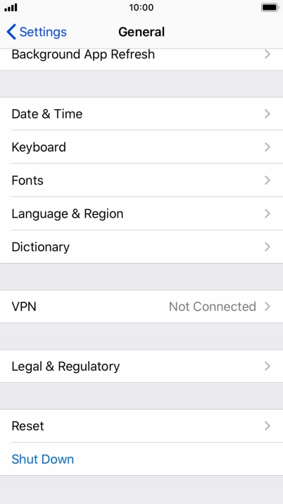 Press Reset. Press Reset.