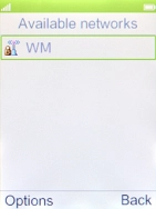 Select the required Wi-Fi network. Select the required Wi-Fi network.