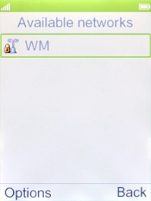 Select the required Wi-Fi network. Select the required Wi-Fi network.