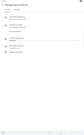 Press Manage. Press Manage.