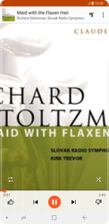 Press arrow right to go to the next audio file. Press arrow right to go to the next audio file.