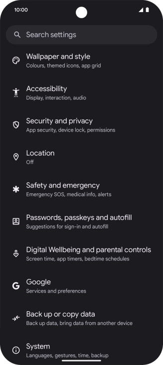 Press Passwords, passkeys and autofill. Press Passwords, passkeys and autofill.