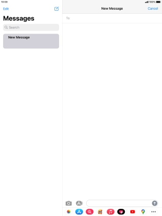 Press To: and key in the first letters of the recipient's name. Press To: and key in the first letters of the recipient's name.