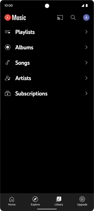 Press the required category and go to the required audio file. Press the required category and go to the required audio file.