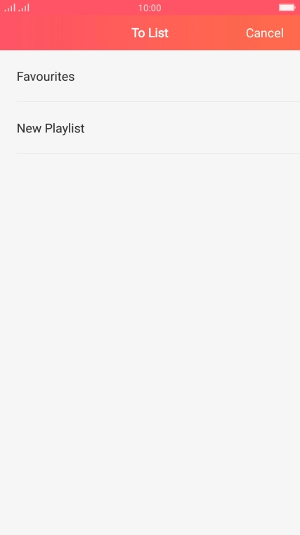 Press New Playlist. Press New Playlist.