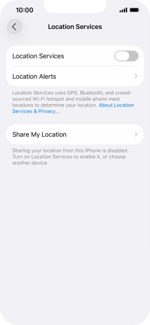 Press the indicator next to Press the indicator next to
