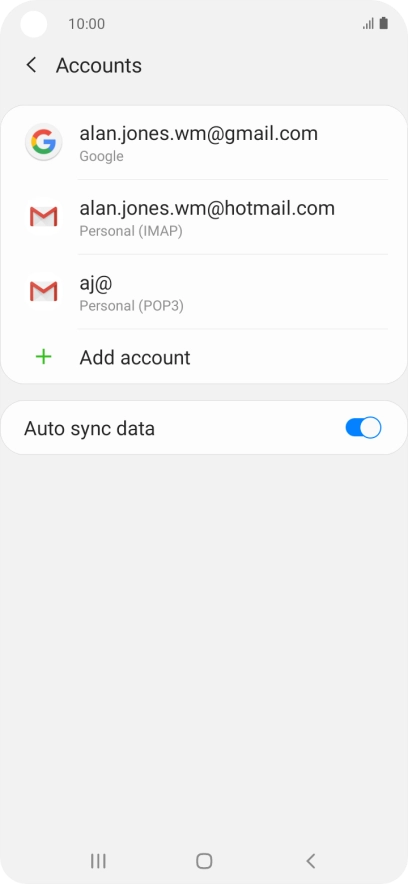 Press the indicator next to Press the indicator next to