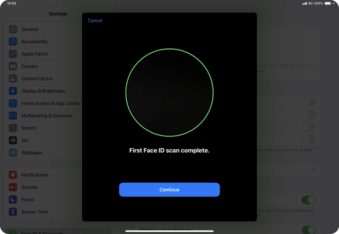 Press Continue. Press Continue.