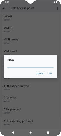 Key in 505 and press OK. Key in 505 and press OK.