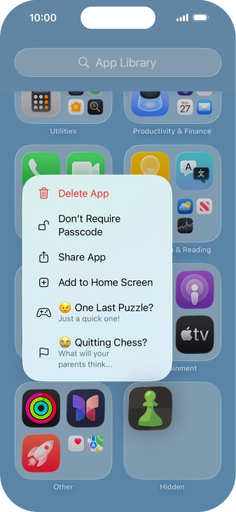 Press Don't Require Passcode. Press Don't Require Passcode.