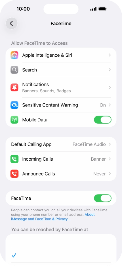 Press the indicator next to Press the indicator next to