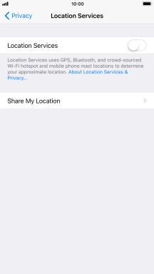 Press the indicator next to Press the indicator next to