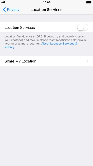 Press the indicator next to Press the indicator next to