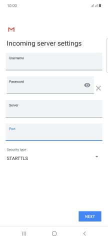 Press the drop down list below Press the drop down list below
