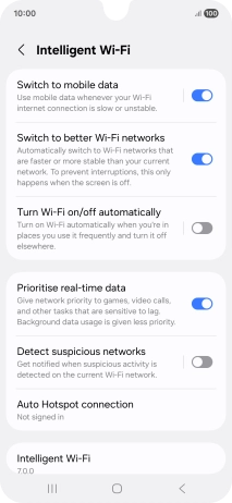 Press the indicator next to Press the indicator next to