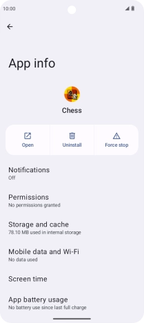 Press Storage and cache. Press Storage and cache.