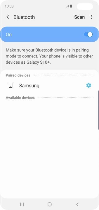 Press the Home key to return to the home screen. Press the Home key to return to the home screen.