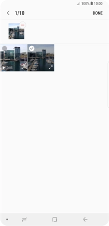 Press DONE. Press DONE.