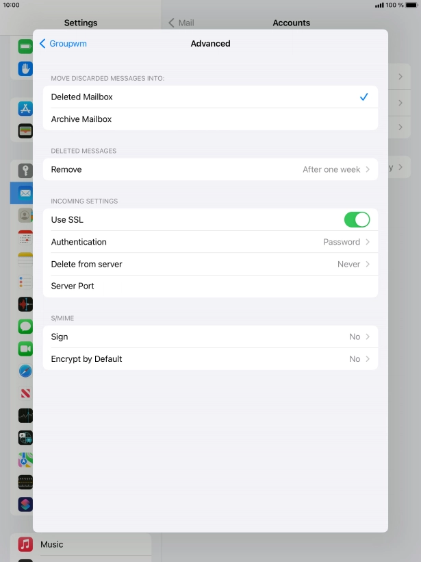 Press the indicator next to Press the indicator next to